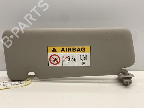Used Right sun visor Right sun visor RENAULT CLIO IV (BH_) 0.9 TCe 75 (BHNP) (76 hp) 22851370 22851370