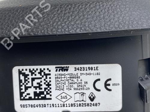 Used Driver airbag Driver airbag RENAULT CLIO V (B7_) 1.5 Blue dCi 85 (B7AG) (86 hp) 29968824 29968824