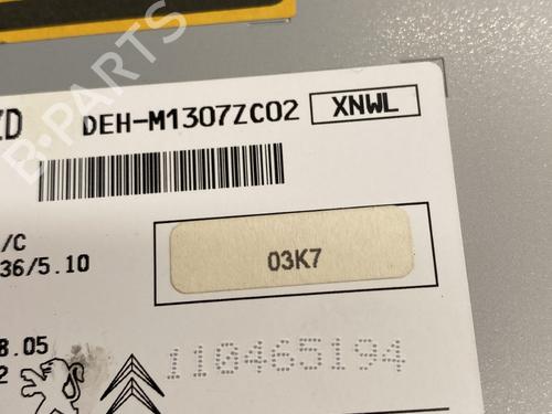 Radio PEUGEOT 208 I (CA_, CC_) 1.2 VTI 82 | BP29299263E6 