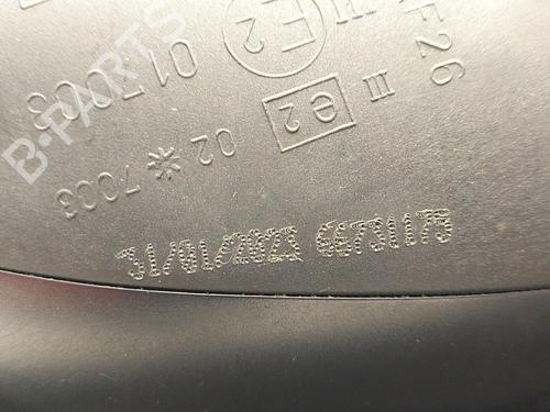 Used Left mirror PEUGEOT 206 SW (2E/K) 1.4 HDi (68 hp) 22852259