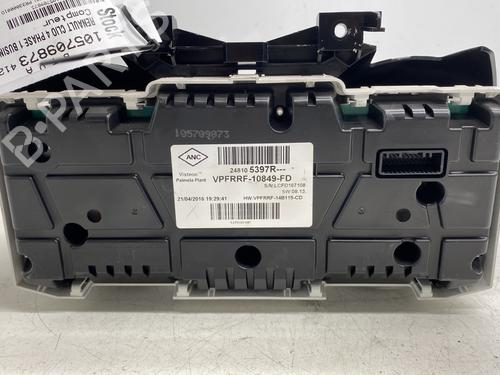 Instrument cluster RENAULT CLIO IV (BH_) 1.5 dCi 90 | BP27586220C47 