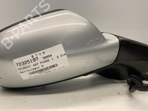 Right mirror PEUGEOT 407 (6D_) 2.0 HDi 135 (6DRHRH, 6DRHRE, 6DRHRG, 6DRHRJ) | BP22856508C27 