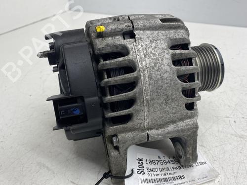 Used Alternator Alternator RENAULT CAPTUR I (J5_, H5_) 1.5 dCi 110 (110 hp) 28168185 28168185