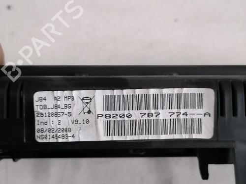 Instrument cluster RENAULT SCÉNIC II (JM0/1_) 1.5 dCi (JM1E, JM16) | BP22854596C47 