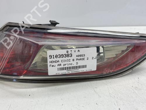 Used Right taillight HONDA CIVIC VIII Hatchback (FN, FK) 2.2 CTDi (FK3) (140 hp) 22861510