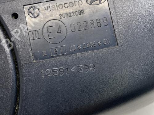 Right mirror HYUNDAI i20 I (PB, PBT) 1.2 | BP26224372C27 