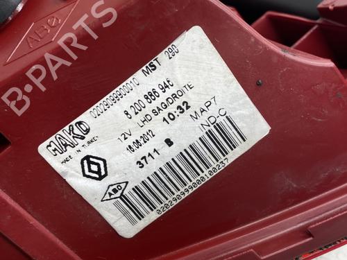 Right taillight RENAULT CLIO III (BR0/1, CR0/1) 1.2 16V (BR02, BR0J, BR11, CR02, CR0J, CR11) | BP32403619C35