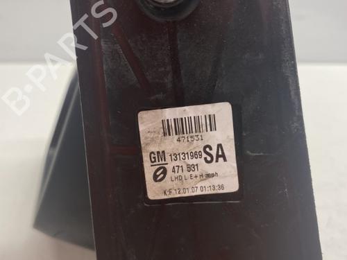 Left mirror OPEL ZAFIRA / ZAFIRA FAMILY B (A05) 1.9 CDTI (M75) | BP22862603C26 