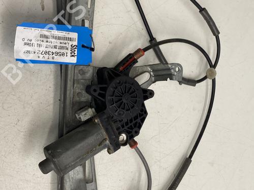 Used Front right window mechanism PEUGEOT 206 Hatchback (2A/C) 1.9 D (69 hp) 26388600