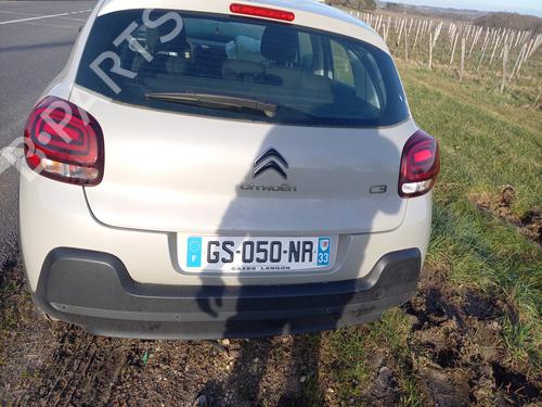 Venstre baglygte CITROËN C3 III (SX) 1.2 PureTech 82 | BP31251628C34