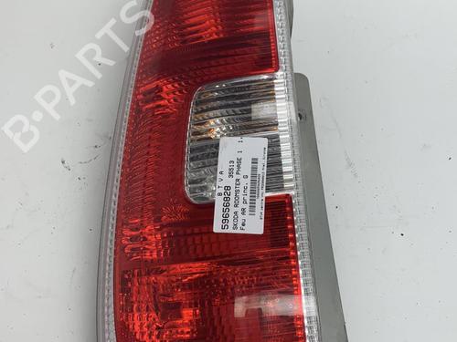 Used Left taillight SKODA ROOMSTER (5J7) 1.9 TDI (105 hp) 22853719