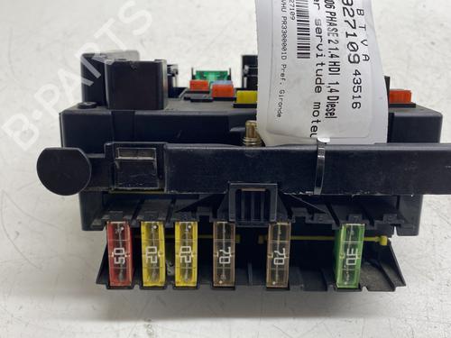Fuse box PEUGEOT 206 Hatchback (2A/C) 1.4 HDi eco 70 | BP27271567E1 