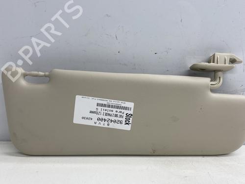 Used Left sun visor FIAT 500 (312_) 1.2 (312AXA1A) (69 hp) 24467230