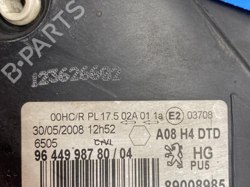 Used Right headlight Right headlight PEUGEOT 1007 (KM_) 1.6 16V (109 hp) 33738520 33738520