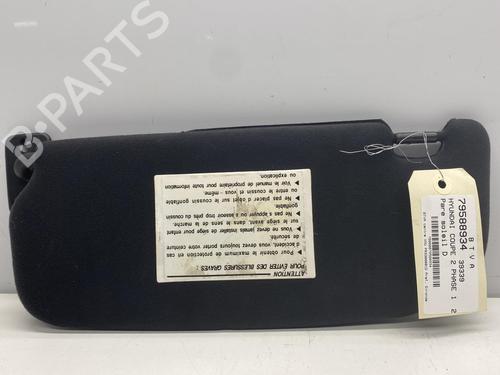 Right sun visor HYUNDAI COUPE II (GK) 2.7 V6 | BP22849572I2 