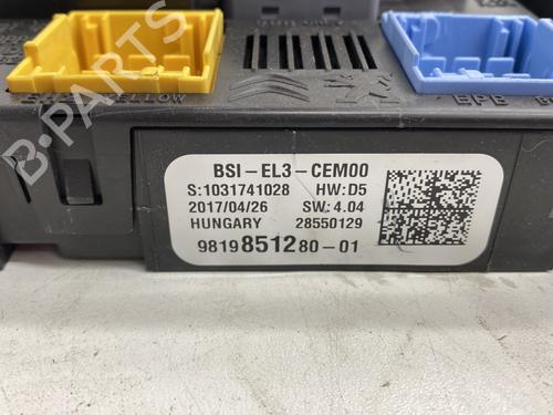 Used Fuse box Fuse box CITROËN C3 III (SX) 1.6 BlueHDi 75 (75 hp) 22859549 22859549
