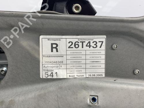 Front right window mechanism MERCEDES-BENZ A-CLASS (W169) A 180 CDI (169.007, 169.307) | BP22850847C23 