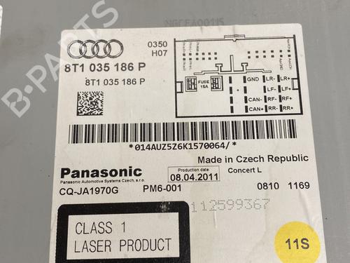 Radio AUDI A4 B8 (8K2) 2.0 TDI | BP29375447E6 