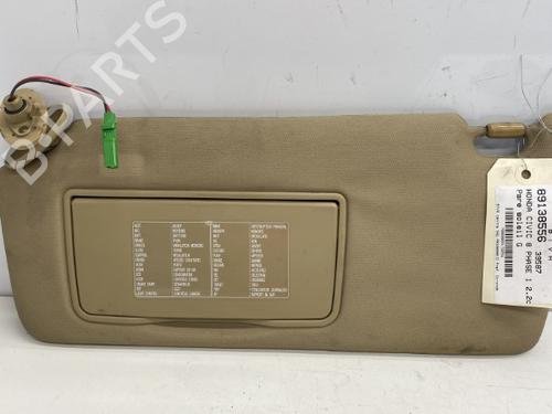 Used Left sun visor Left sun visor HONDA CIVIC VIII Hatchback (FN, FK) 2.2 CTDi (FK3) (140 hp) 22862532 22862532