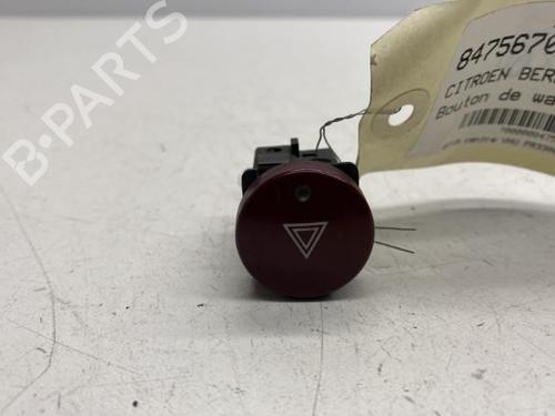 Used Warning switch Warning switch CITROËN BERLINGO / BERLINGO FIRST Box Body/MPV (M_) 1.9 D 70 (MBWJZ, MCWJZ) (69 hp) 22849112 22849112