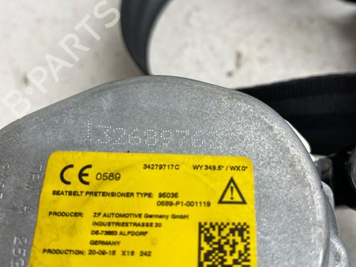 Front right seatbelt VW GOLF VIII (CD1, DA1) 1.4 GTE Plug-in Hybrid | BP39420919I25 - Image 2