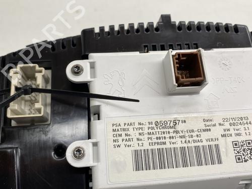 Instrument cluster CITROËN DS4 (NX_) 1.6 HDi 110 | BP29529025C47 
