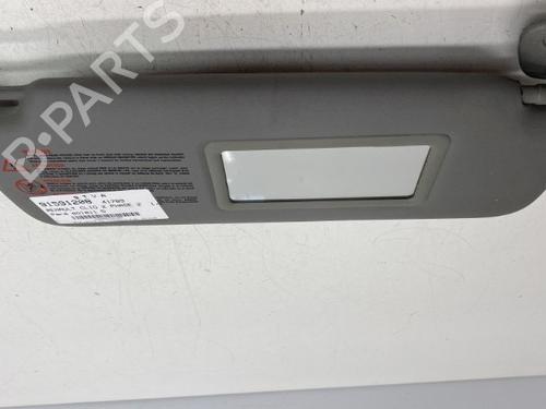 Right sun visor RENAULT CLIO II (BB_, CB_) 1.5 dCi (B/CB07) | BP22861282I2 