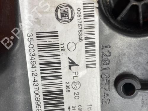 Right headlight FIAT BRAVO II (198_) 1.6 D Multijet (198AXL1B) | BP32065347C29