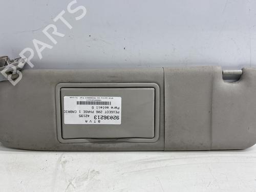 Left sun visor PEUGEOT 206 CC (2D) 1.6 16V (2DNFUF, 2DNFUR) | BP23831414I1 - Image 1