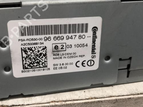 Radio CITROËN C4 II (NC_) 1.6 HDi 110 | BP22854166E6 