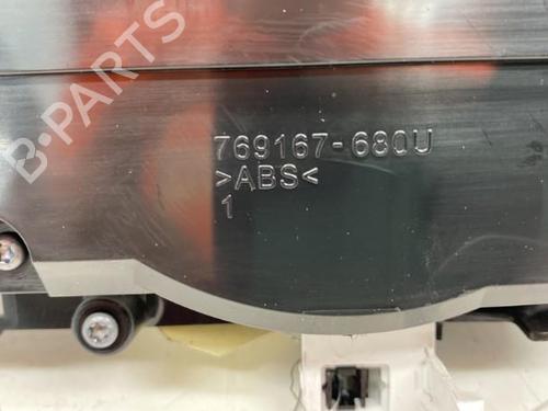 Instrument cluster CITROËN C3 III (SX) 1.2 THP 110 (SXHNPS, SXHNZT, SXHNZ6) | BP22863530C47 