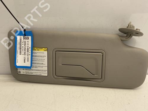 Used Right sun visor CHEVROLET SPARK (M300) 1.2 (82 hp) 28568001