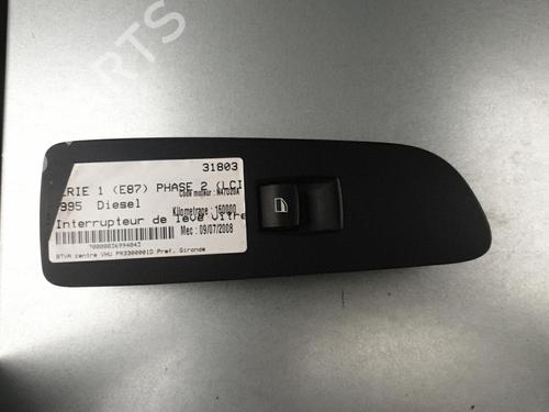 Used Right front window switch BMW 1 (E81) 120 d (177 hp) 22858273
