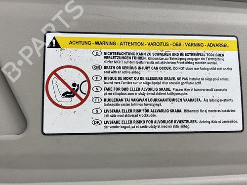 Used Right sun visor Right sun visor CITROËN C4 Picasso I MPV (UD_) 1.6 HDi (109 hp) 22859387 22859387