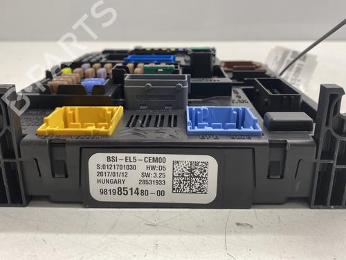 Used Fuse box Fuse box CITROËN C4 Picasso II [2013-2026] 26388706 26388706