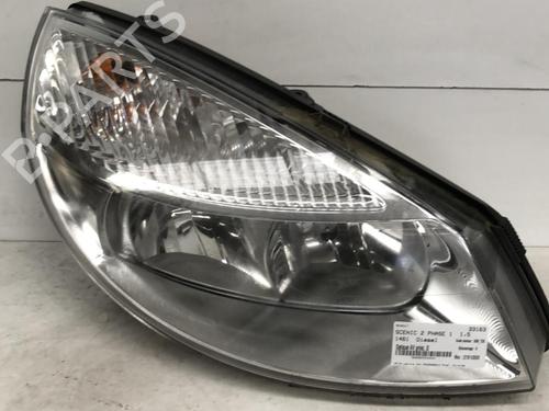 Used Right headlight Right headlight RENAULT SCÉNIC II (JM0/1_) 1.5 dCi (JM02, JM13) (101 hp) 22854610 22854610