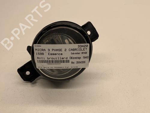 Used Right front fog light NISSAN MICRA C+C III (K12) 1.6 160 SR (110 hp) 22855384