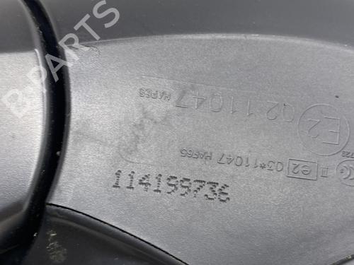Left mirror PEUGEOT 208 I (CA_, CC_) 1.4 HDi | BP29870444C26