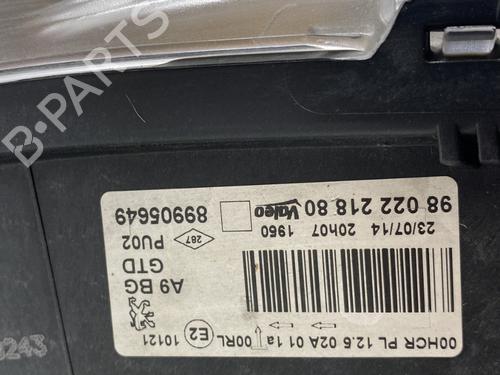 Left headlight PEUGEOT 208 I (CA_, CC_) 1.4 HDi | BP29870366C28