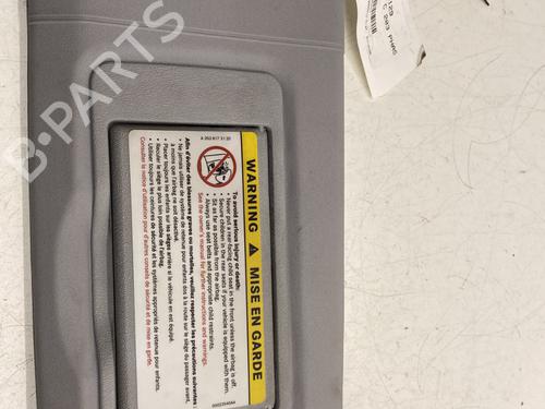 Used Right sun visor MERCEDES-BENZ C-CLASS (W203) C 200 CDI (203.007) (122 hp) 22860580