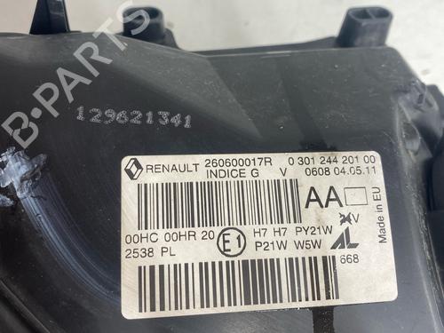 Left headlight RENAULT MEGANE III Hatchback (BZ0/1_, B3_) 1.5 dCi (BZ09, BZ0D, BZ1W, BZ29, BZ14) | BP38512219C28 - Image 2