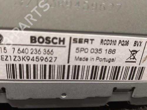 Radio SEAT ALTEA XL (5P5, 5P8) 1.6 TDI | BP22853981E6 