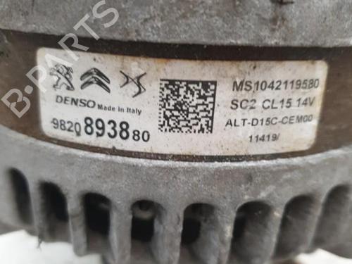Used Alternator Alternator PEUGEOT 208 I (CA_, CC_) 1.5 BlueHDI 100 (102 hp) 22883697 22883697