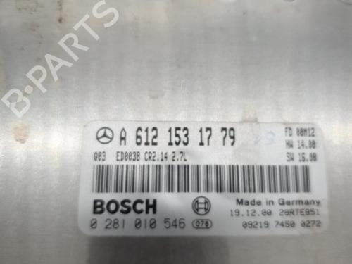 Control unit MERCEDES-BENZ M-CLASS (W163) ML 270 CDI (163.113) | BP22865001M11 