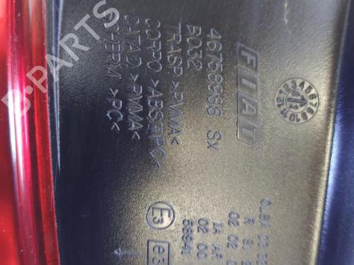 Venstre Baklys Venstre Baklys FIAT STILO (192_) 1.9 JTD (192_XE1A) (115 hp) 22880699 22880699