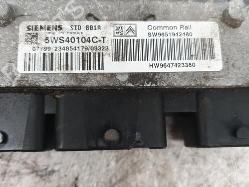 Electronic module PEUGEOT 307 (3A/C) 2.0 HDi 90 | BP24429877M83 - Image 4