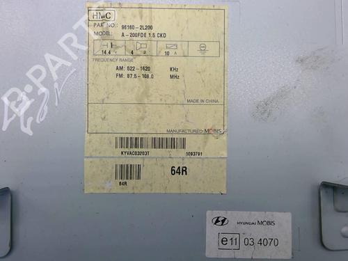 radio-hyundai-i30-fd-16-crdi-961602l200-2007-2008-2009-2010-2011-2012-22868397 main image