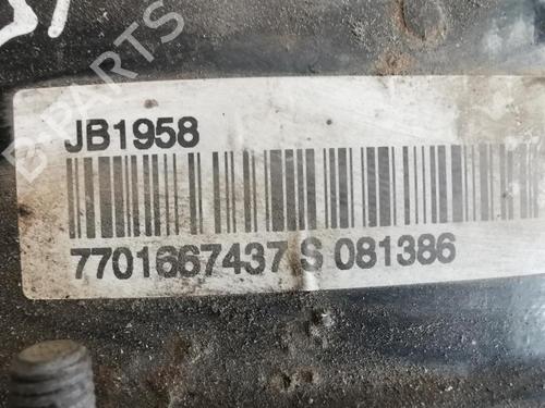 Gearbox RENAULT CLIO II (BB_, CB_) 1.4 16V (B/CB0P, BB13) | BP22879777M3 