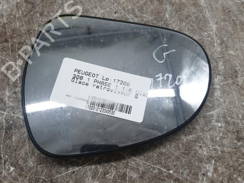 Used Left mirror glass Left mirror glass PEUGEOT 308 I (4A_, 4C_) 1.6 HDi (92 hp) 33461332 33461332