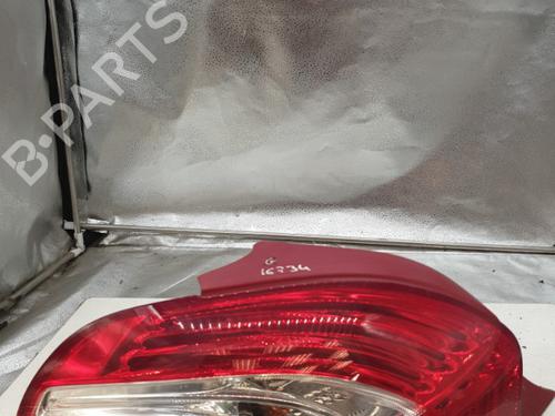 Used Left taillight PEUGEOT 208 I (CA_, CC_) 1.6 HDi (92 hp) 22866858